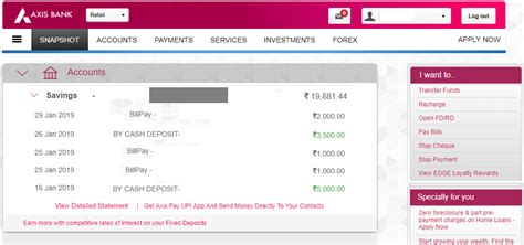 How to deactivate the Internet banking facility in my Axis Bank  .